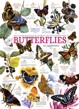 Load image into Gallery viewer, Cobble Hill C Brenders BUTTERFLY COLLECTION 1000pc Quality Jigsaw Puzzle 80015
