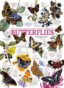 Cobble Hill C Brenders BUTTERFLY COLLECTION 1000pc Quality Jigsaw Puzzle 80015