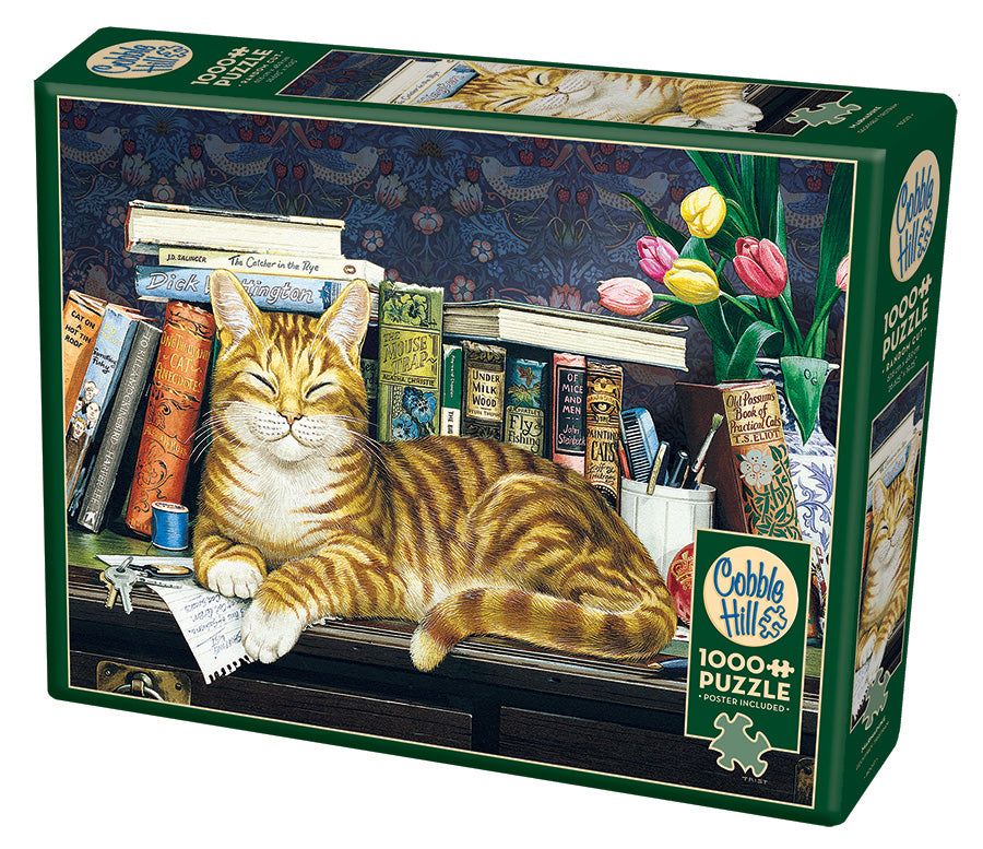 Cobble Hill Geoffrey Tristram MARMADUKE cat 1000pc Quality Jigsaw Puzzle 80017