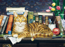 Load image into Gallery viewer, Cobble Hill Geoffrey Tristram MARMADUKE cat 1000pc Quality Jigsaw Puzzle 80017
