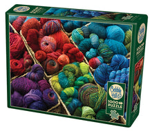 Load image into Gallery viewer, Cobble Hill PLENTY OF YARN wool challenge Quality 1000pc Jigsaw Puzzle 80060
