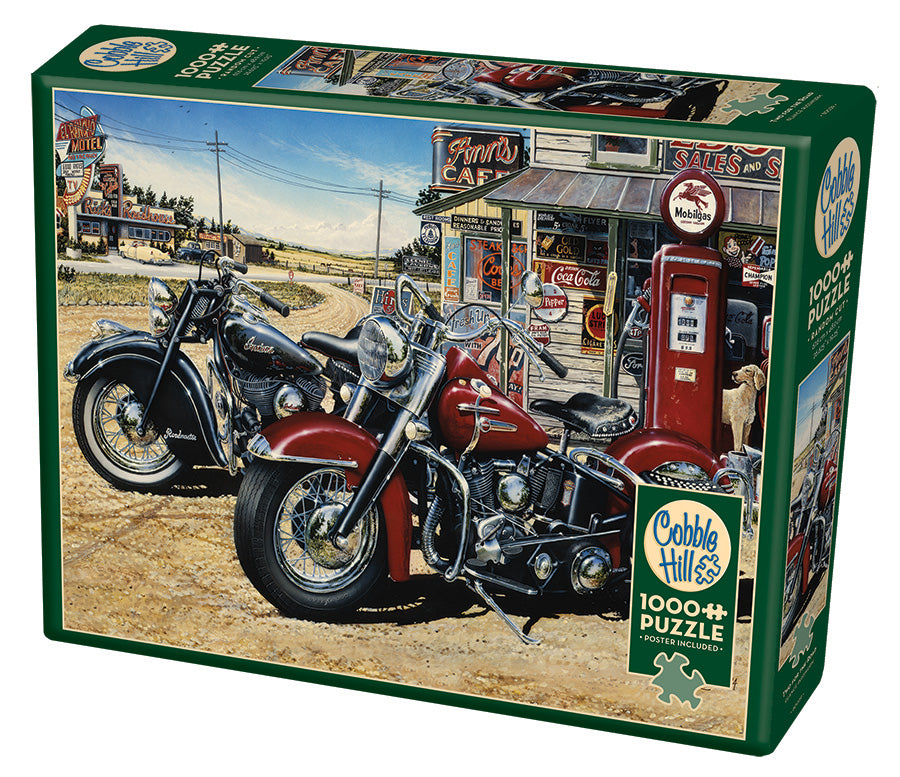 Cobble Hill Lance Russwurm TWO FOR THE ROAD Quality 1000pc Jigsaw Puzzle 80062