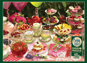 Cobble Hill Puzzle Company GARDEN PARTY 1000pc Jigsaw Puzzle 80083