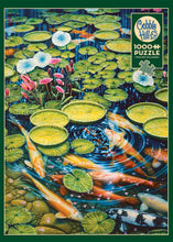 Load image into Gallery viewer, Cobble Hill Larry Taugher KOI POND quality 1000pc Jigsaw Puzzle 80022
