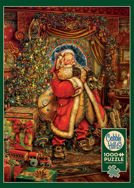 Cobble Hill Myles Pinkney CHRISTMAS PRENCE 1000pc Jigsaw Puzzle 80088