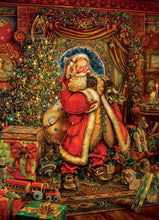 Load image into Gallery viewer, Cobble Hill Myles Pinkney CHRISTMAS PRENCE 1000pc Jigsaw Puzzle 80088
