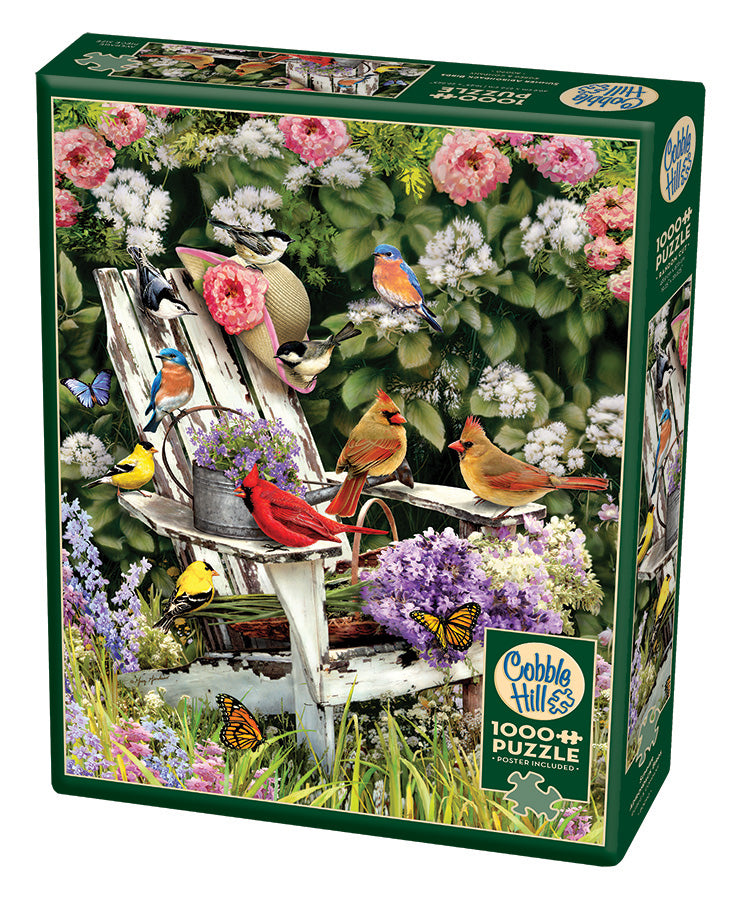 Cobble Hill Greg Giordano SUMMER ANDIRONACK BIRDS 1000pc Jigsaw Puzzle 80090