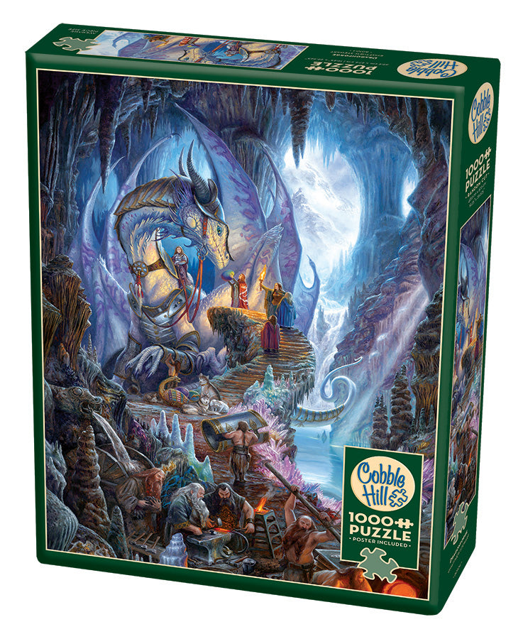 Cobble Hill Matthew Stewart DRAGONFORGE Quality 1000pc Jigsaw Puzzle 80104