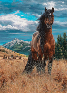 Cobble Hill Kim Penner FREEDOM Horse Quality 1000pc Jigsaw Puzzle 80109