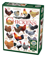 Load image into Gallery viewer, Cobble Hill Ashley Davies CHICKEN QUOTES quality 1000pc Jigsaw Puzzle 80120
