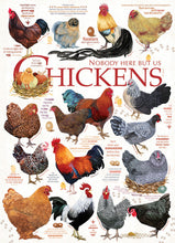 Load image into Gallery viewer, Cobble Hill Ashley Davies CHICKEN QUOTES quality 1000pc Jigsaw Puzzle 80120
