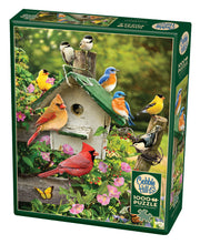 Load image into Gallery viewer, Cobble Hill Greg &amp; Company SUMMER BIRDHOUSE quality 1000pc Jigsaw Puzzle 80126
