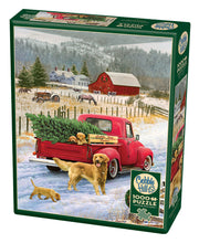 Load image into Gallery viewer, Cobble Hill Greg &amp; Company CHRISTMAS ON THE FARM 1000pc Jigsaw Puzzle 80127
