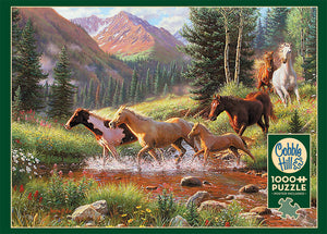 Cobble Hill Mark Keathley MOUNTAIN THUNDER 1000pc Jigsaw Puzzle 80136