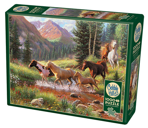 Cobble Hill Mark Keathley MOUNTAIN THUNDER 1000pc Jigsaw Puzzle 80136