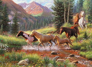 Cobble Hill Mark Keathley MOUNTAIN THUNDER 1000pc Jigsaw Puzzle 80136