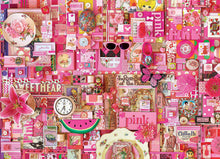 Load image into Gallery viewer, Cobble Hill Shelley Davies PINK - Colours series 1000pc Jigsaw Puzzle 80145
