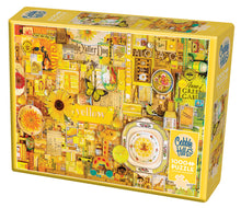 Load image into Gallery viewer, Cobble Hill Shelley Davies YELLOW - Colours series 1000pc Jigsaw Puzzle 80148
