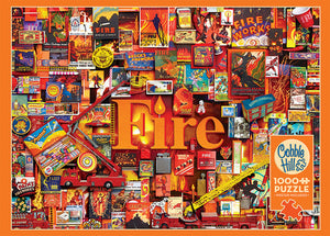 Cobble Hill Shelley Davies FIRE Elements Collection 1000pc Jigsaw Puzzle 80173