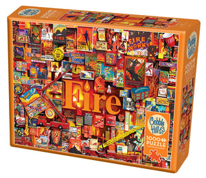 Cobble Hill Shelley Davies FIRE Elements Collection 1000pc Jigsaw Puzzle 80173