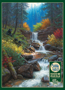 Cobble Hill Mark Keathley MOUNTAIN CASCADE 1000 piece Jigsaw Puzzle 80230