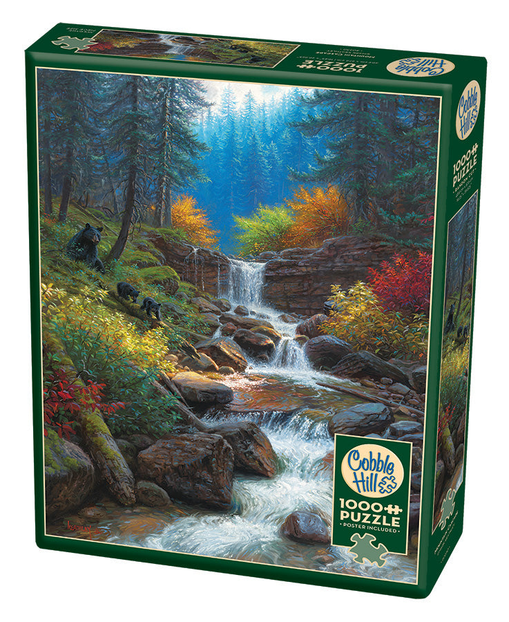 Cobble Hill Mark Keathley MOUNTAIN CASCADE 1000 piece Jigsaw Puzzle 80230