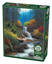 Load image into Gallery viewer, Cobble Hill Mark Keathley MOUNTAIN CASCADE 1000 piece Jigsaw Puzzle 80230
