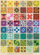 Load image into Gallery viewer, Cobble Hill Creations COMMON QUILT BLOCKS 1000pc Jigsaw Puzzle 80237
