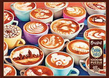 Load image into Gallery viewer, Cobble Hill Michael Breach BARRISTArt Coffee 1000pc Jigsaw Puzzle 80238
