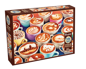 Cobble Hill Michael Breach BARRISTArt Coffee 1000pc Jigsaw Puzzle 80238