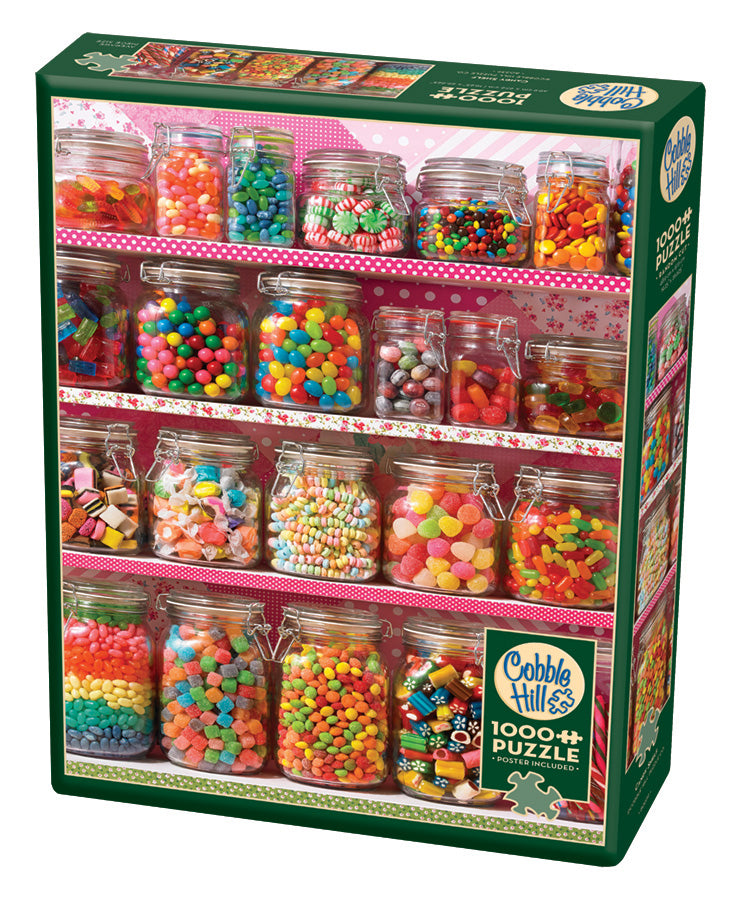 Cobble Hill Creations CANDY SHELF T.O.P. puzzle 1000pc Jigsaw Puzzle 80237