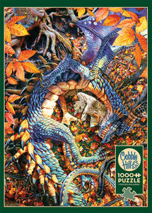 Cobble Hill David Leri ABBY'S DRAGONS Quality 1000pc Jigsaw Puzzle 80247