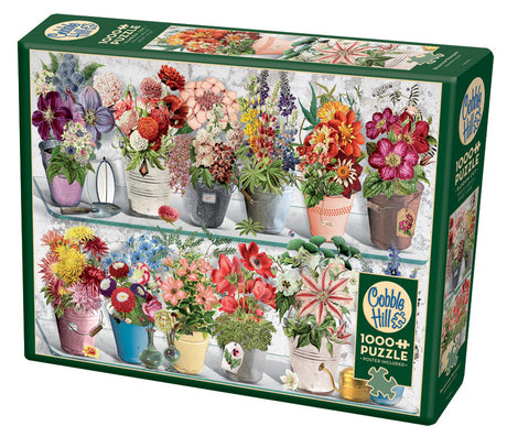Cobble Barbara Behr BEAUCOUP BOUQUET Flowers 1000pc Jigsaw Puzzle 80258