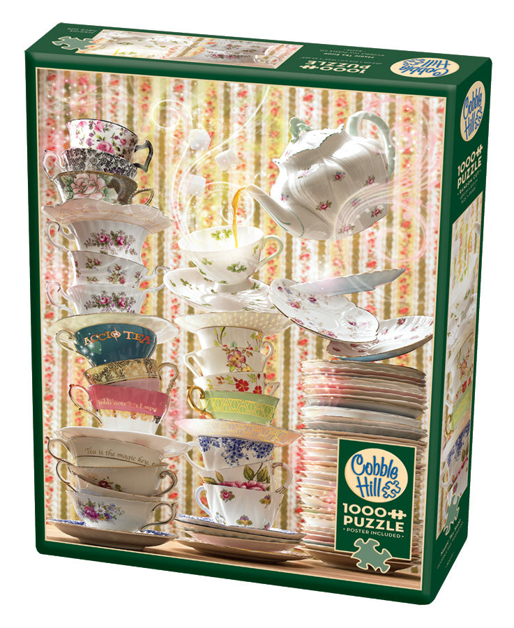 Cobble Hill Creations MAGIC TEA SHOP T.O.P. puzzle 1000pc Jigsaw Puzzle 80237