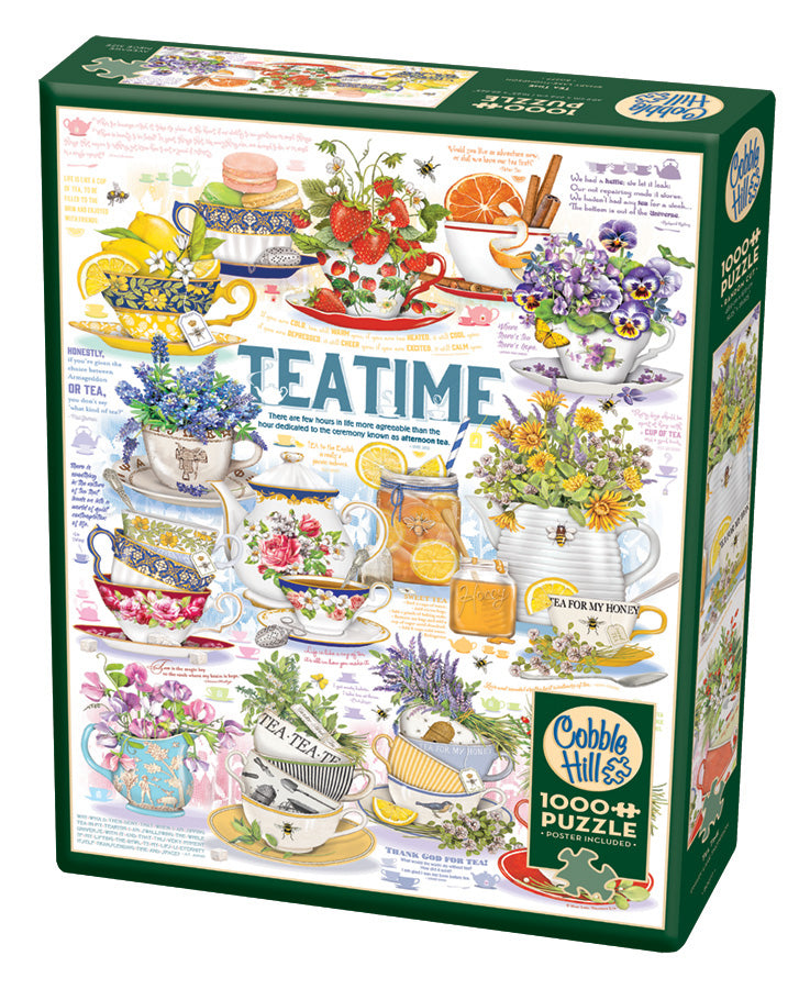 Cobble Hill Mary Lake-Thompson TEA TIME 1000pc Jigsaw Puzzle 80277