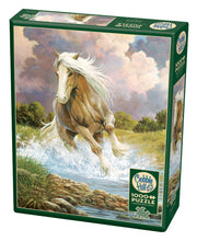 Load image into Gallery viewer, Cobble Hill Douglas Laird RIVER HORSE 1000pc Jigsaw Puzzle 80133
