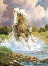 Load image into Gallery viewer, Cobble Hill Douglas Laird RIVER HORSE 1000pc Jigsaw Puzzle 80133
