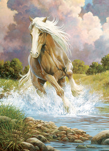 Cobble Hill Douglas Laird RIVER HORSE 1000pc Jigsaw Puzzle 80133