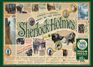 Cobble Hill Creations SHERLOCK Holmes T.O.P. puzzle 1000pc Jigsaw Puzzle 80293