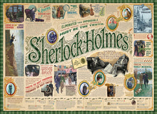 Load image into Gallery viewer, Cobble Hill Creations SHERLOCK Holmes T.O.P. puzzle 1000pc Jigsaw Puzzle 80293
