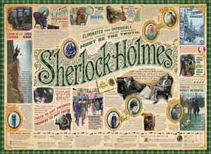 Cobble Hill Creations SHERLOCK Holmes T.O.P. puzzle 1000pc Jigsaw Puzzle 80293