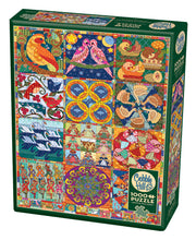 Load image into Gallery viewer, Cobble Hill Puzzle Company TWELVE DAYS OF CHRISTMAS 1000pc Jigsaw Puzzle 80317
