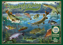 Load image into Gallery viewer, Cobble Hill Robert Giordano HOOKED ON FISHING Fish 1000pc Jigsaw Puzzle 80319
