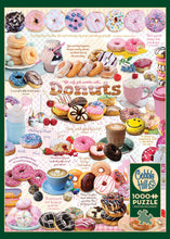 Load image into Gallery viewer, Cobble Hill Puzzle Company DONUT TIME Food Doughnuts 1000pc Jigsaw Puzzle 80321
