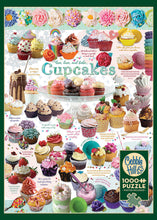 Load image into Gallery viewer, Cobble Hill Puzzle Company CUPCAKES Food Muffins 1000pc Jigsaw Puzzle 80322
