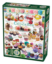 Load image into Gallery viewer, Cobble Hill Puzzle Company CUPCAKES Food Muffins 1000pc Jigsaw Puzzle 80322
