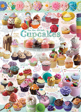 Load image into Gallery viewer, Cobble Hill Puzzle Company CUPCAKES Food Muffins 1000pc Jigsaw Puzzle 80322
