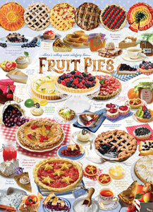 Cobble Hill Puzzle Company PIE TIME sweet & fruit 1000pc Jigsaw Puzzle 80323