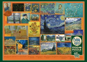 Cobble Hill Puzzle Company Vincent VAN GOGH collage 1000pc Jigsaw Puzzle 80325