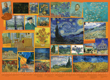 Load image into Gallery viewer, Cobble Hill Puzzle Company Vincent VAN GOGH collage 1000pc Jigsaw Puzzle 80325
